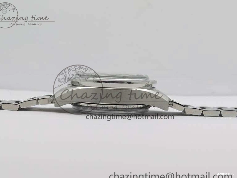 0718 Speedmaster ’57 Co-Axial OMF 1:1 Best Edition White Dial RG Markers On SS Bracelet A Elegant 8144